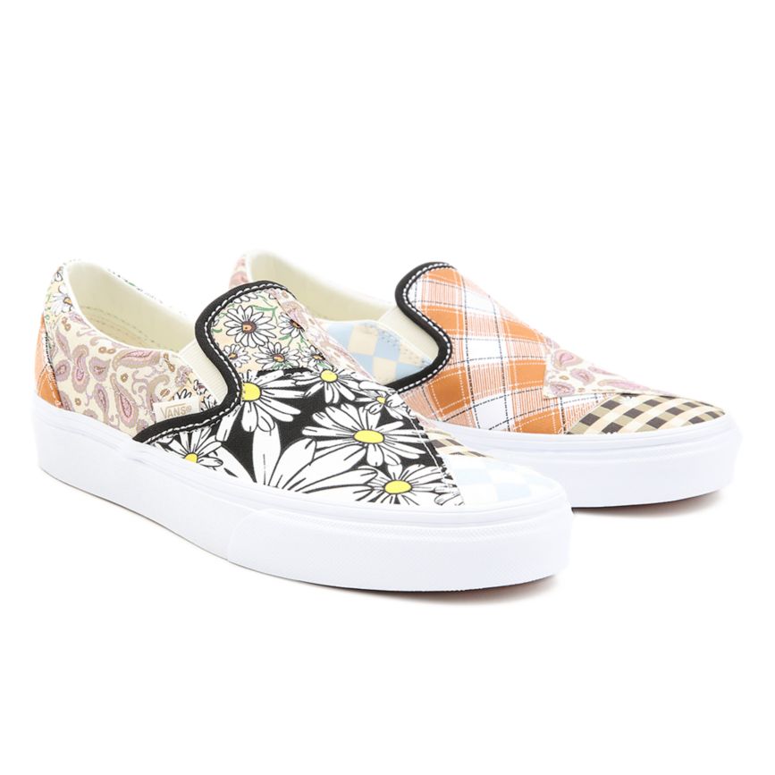 Vans Meadow Patchwork Classic Slip-On Sko Viacfarebný | VN207N5ES73