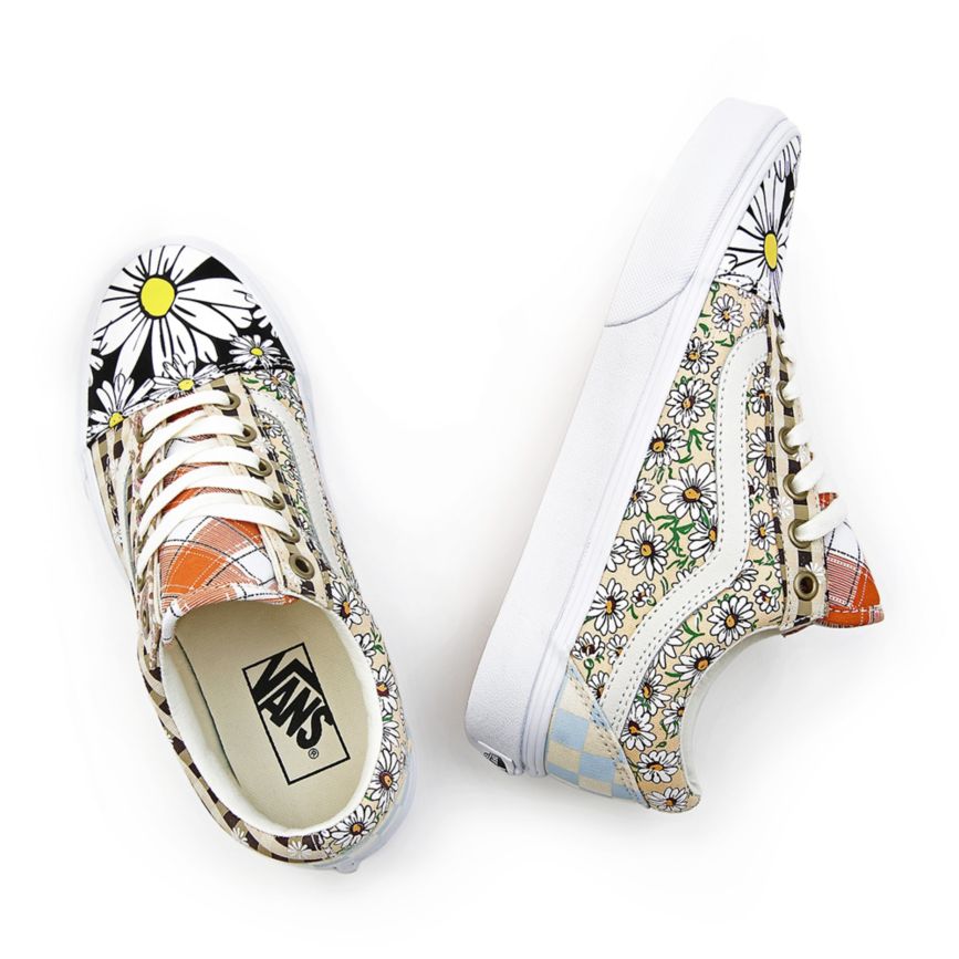 Vans Meadow Patchwork Old Skool Sko Viacfarebný | VN315P9GS92