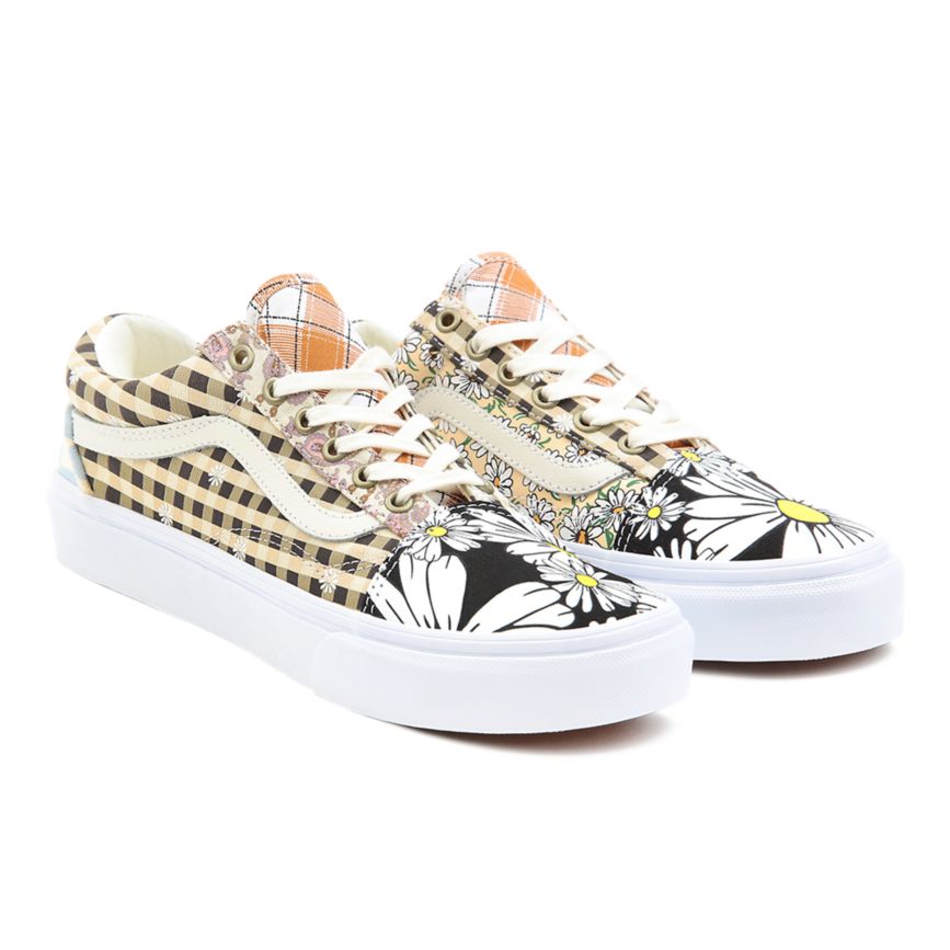 Vans Meadow Patchwork Old Skool Sko Viacfarebný | VN315P9GS92