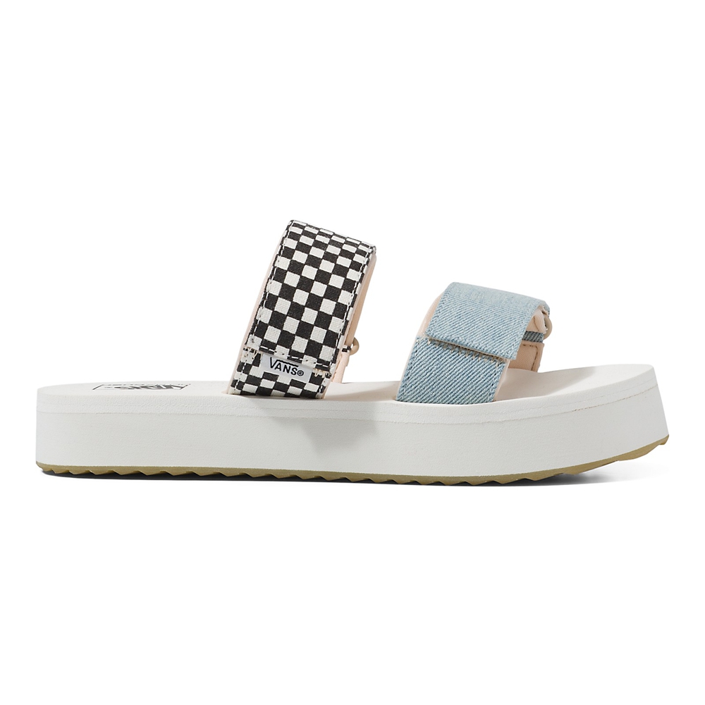 Vans Mix Match Cayucas Badesandaler Mega Platform Biele | VN584E0NB11
