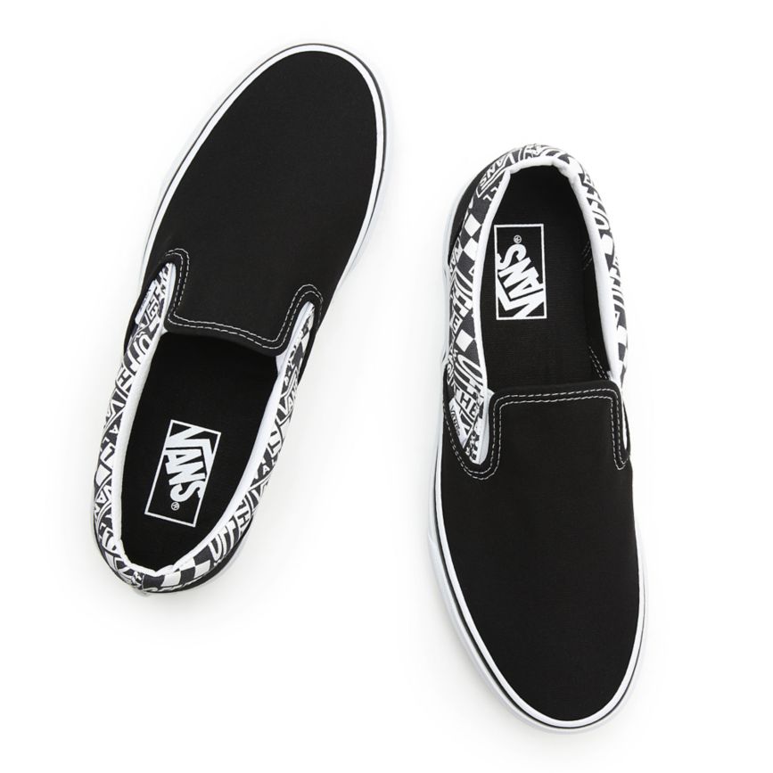 Vans Off The Wall Classic Slip-On Sko Čierne | VN121G8DU96
