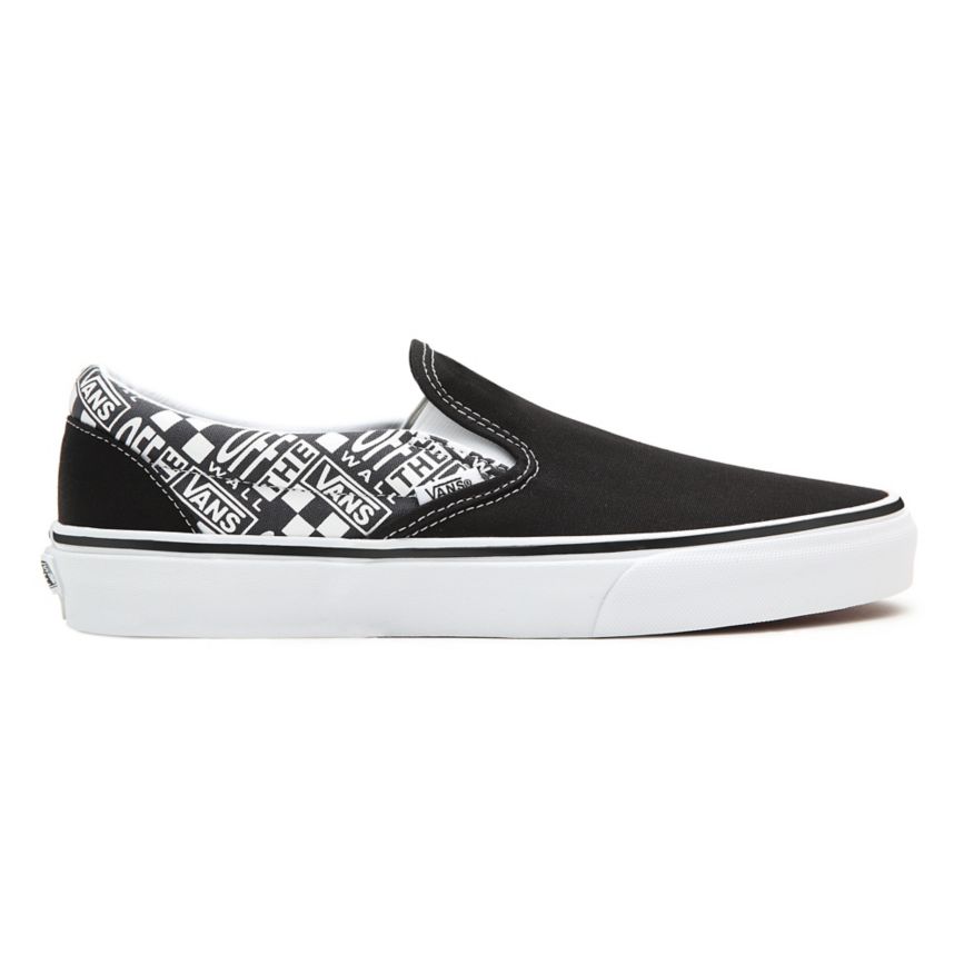 Vans Off The Wall Classic Slip-On Sko Čierne | VN143U9JJ40
