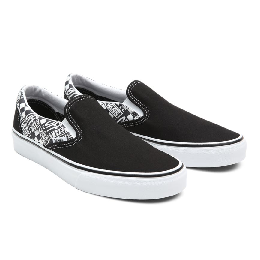 Vans Off The Wall Classic Slip-On Sko Čierne | VN143U9JJ40