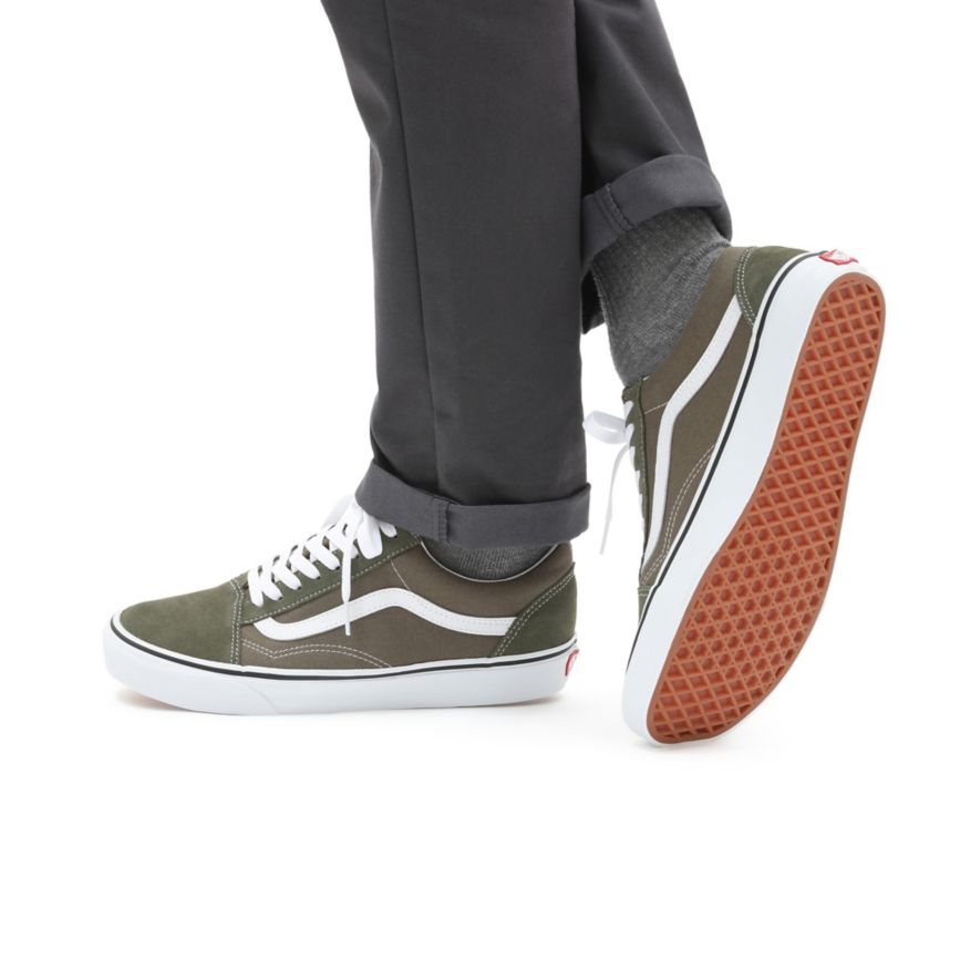 Vans Old Skool Sko Olivovo Zelená | VN225K1WO32