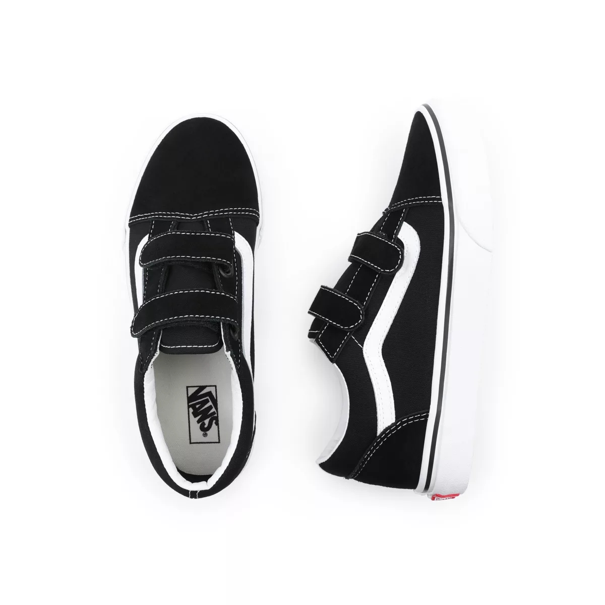 Vans Old Skool V Sko Čierne | VN222X4FY26
