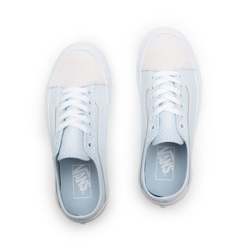 Vans Pastel Checkerboard Old Skool Tapered Sko Biele | VN333T7DX74