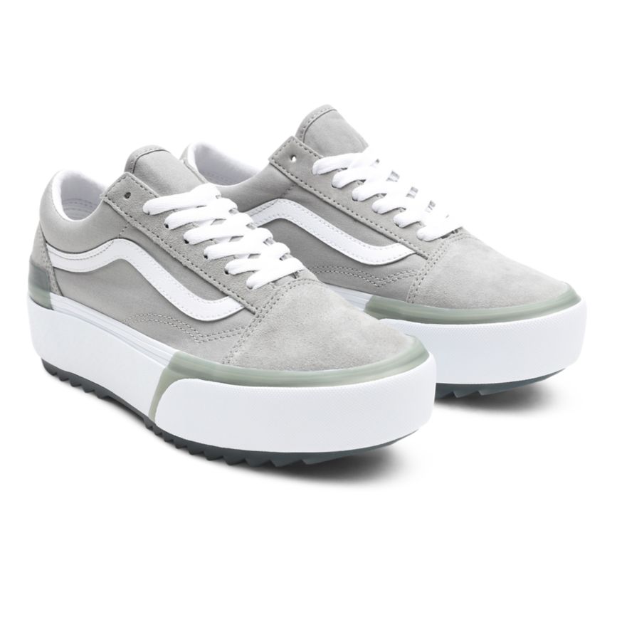 Vans Pastel Old Skool Stacked Sko Tmavo Siva | VN599Q0NJ41