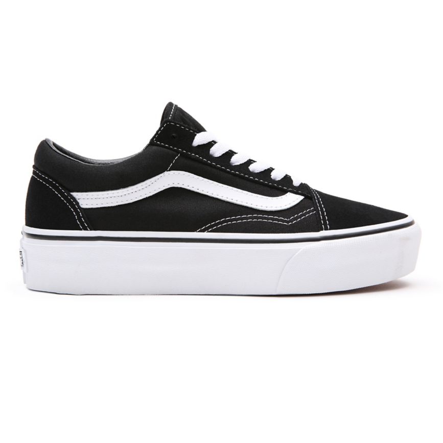 Vans Platform Old Skool Sko Čierne | VN318T9UN85