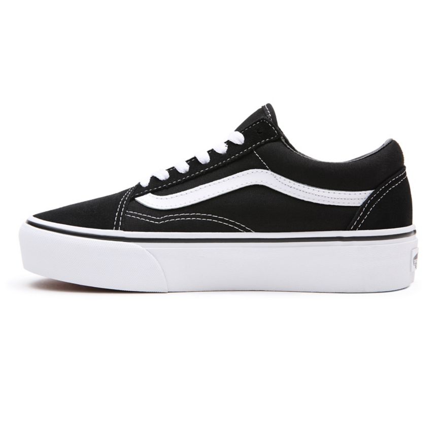 Vans Platform Old Skool Sko Čierne | VN318T9UN85