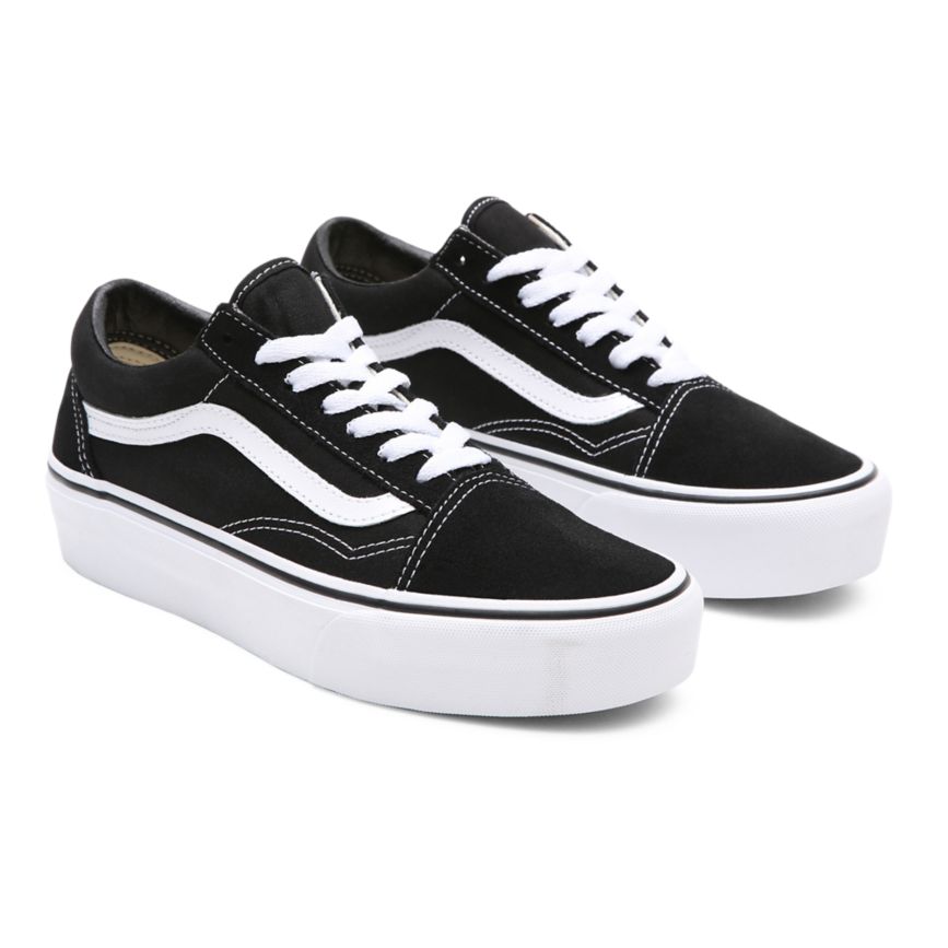 Vans Platform Old Skool Sko Čierne | VN318T9UN85