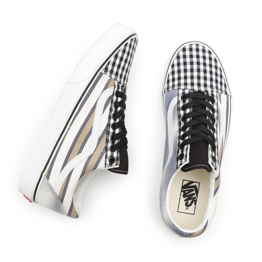 Vans Prep Retro Old Skool Sko Biele | VN441A1PO34