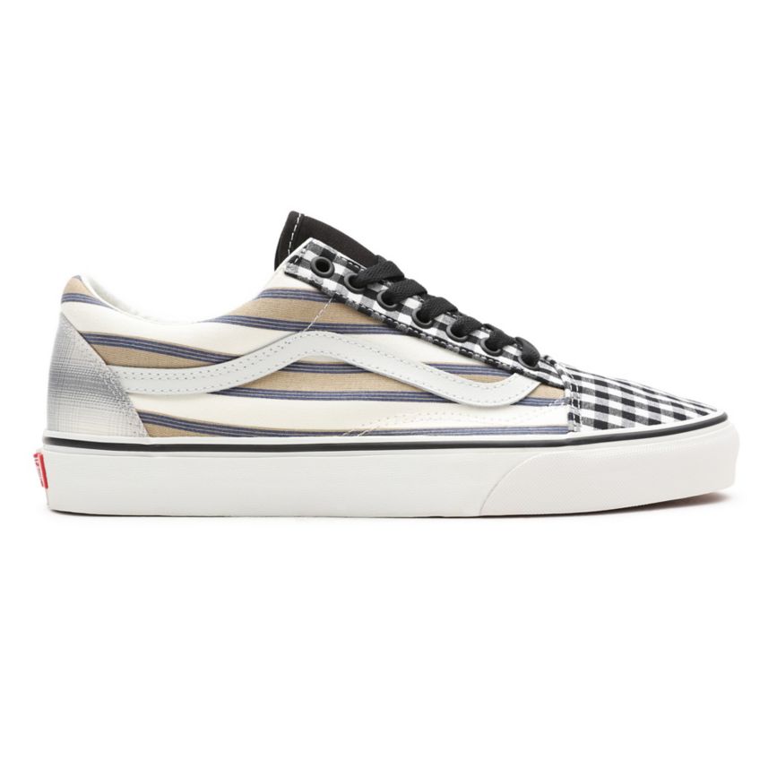 Vans Prep Retro Old Skool Sko Biele | VN441A1PO34