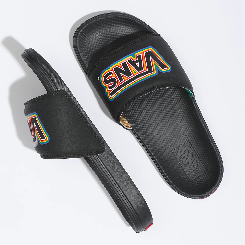 Vans Pride La Costa Badesandaler-On Čierne | VN197C5YW12