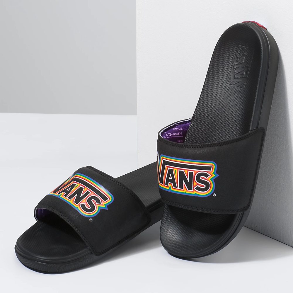 Vans Pride La Costa Badesandaler-On Čierne | VN197C5YW12