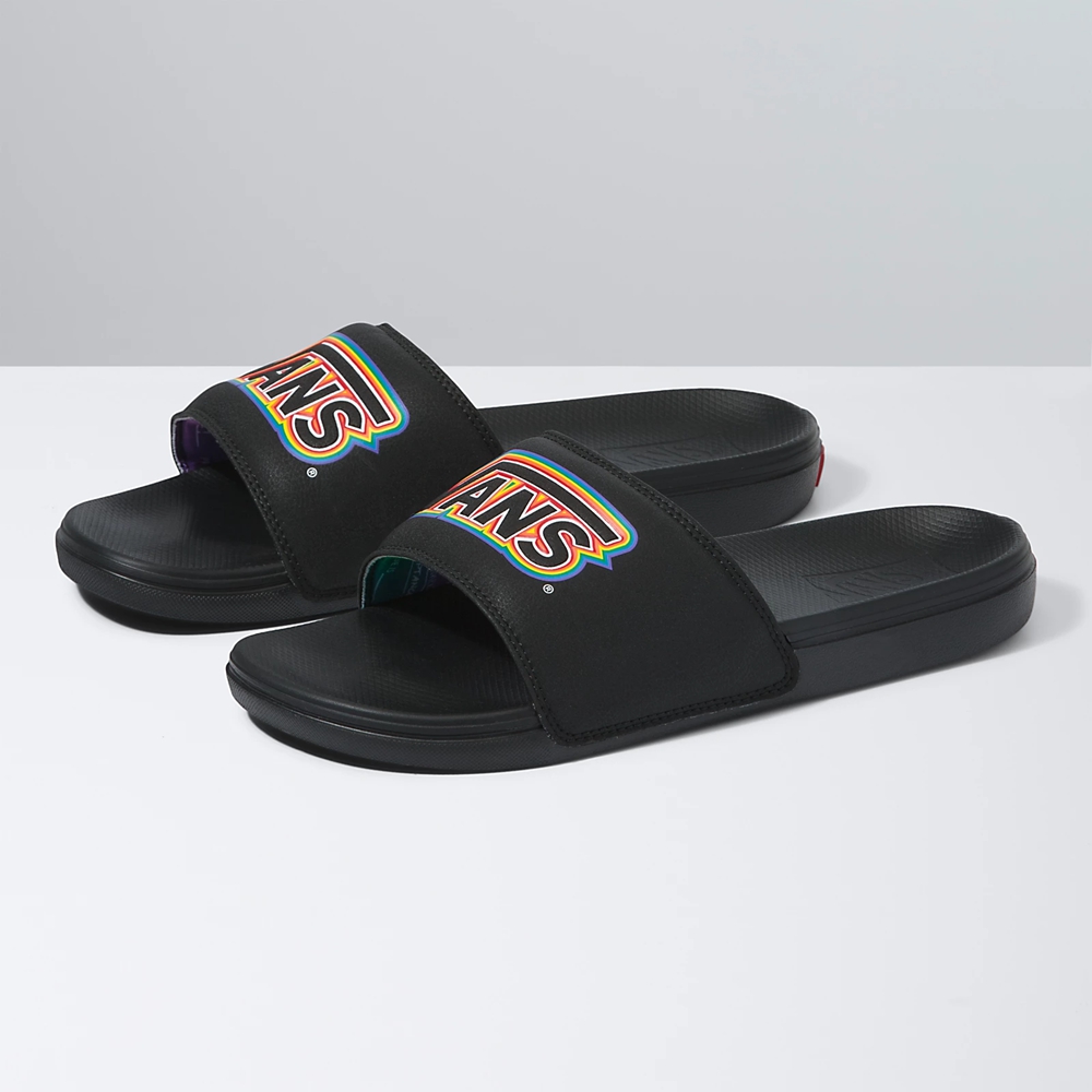 Vans Pride La Costa Badesandaler-On Čierne | VN197C5YW12