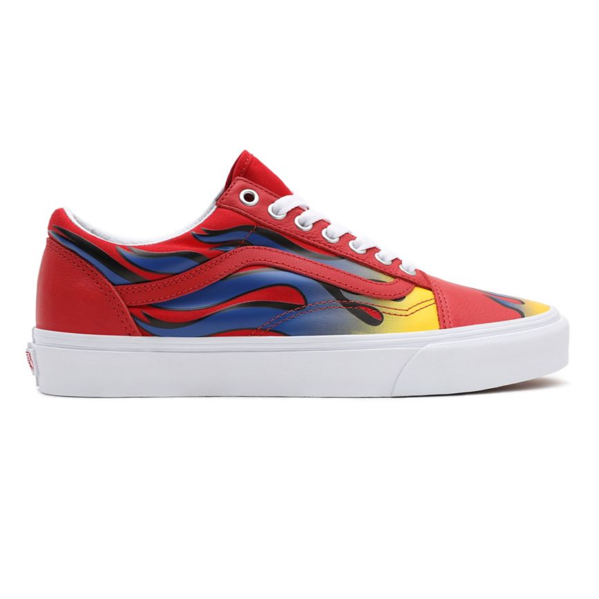 Vans Racer Old Skool Sko Červené | VN587T6YL36