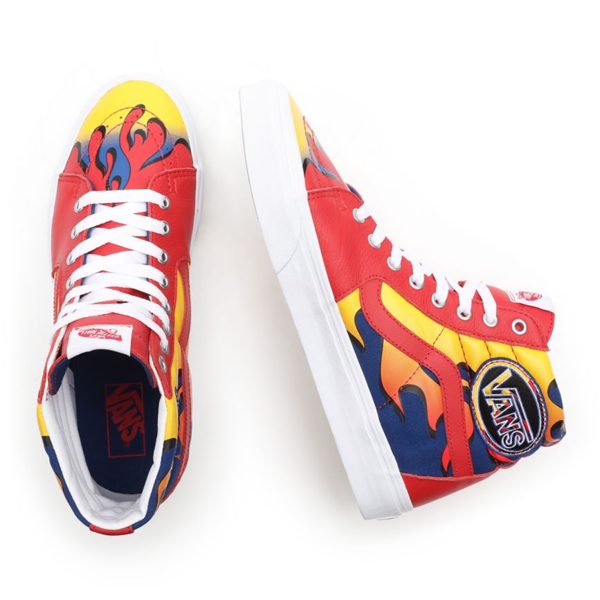 Vans Racer Sk8-Hi Sko Červené | VN715A8TC26