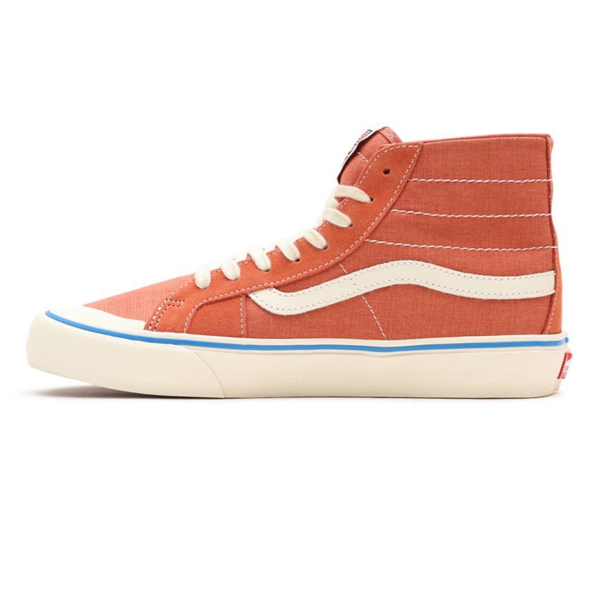 Vans Salt Wash SK8-Hi 138 Decon SF Sko Červené | VN037Z2HO93