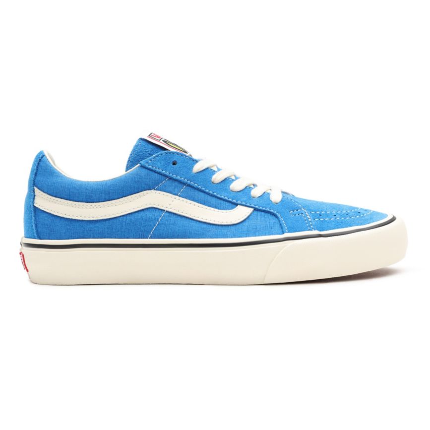 Vans Salt Wash Sk8-Low Reissue SF Sko Modre | VN247Q1LM65