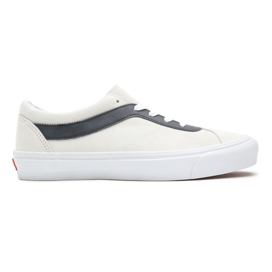 Vans Semsket Skinn Bold Ni Sko Biele | VN640J8UG12