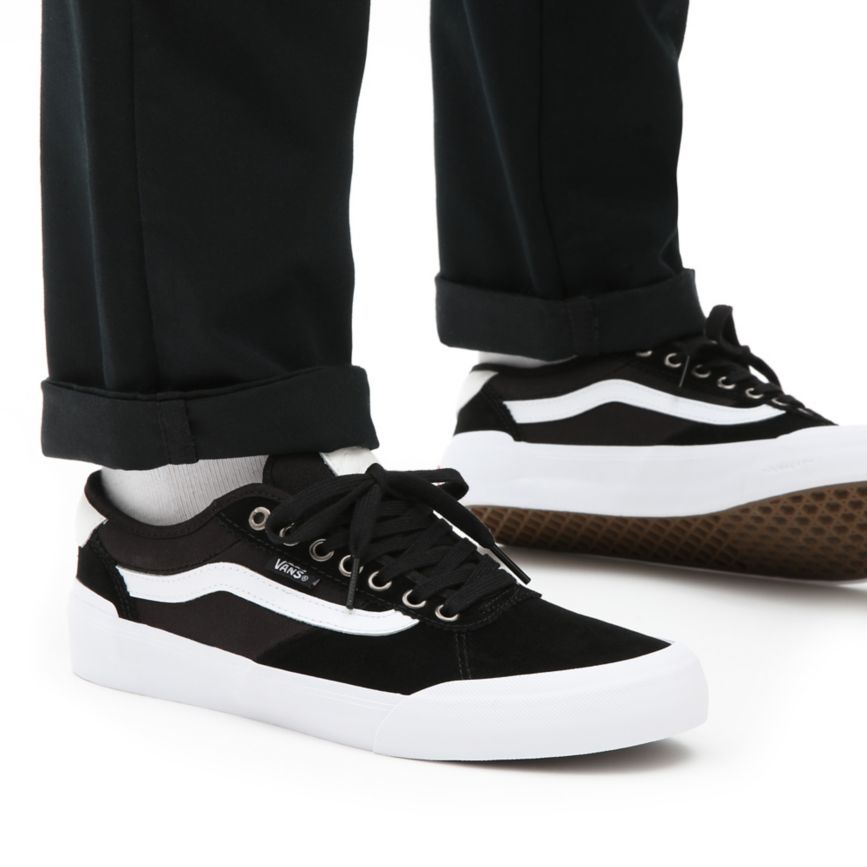 Vans Semsket Skinn Canvas Chima Pro 2 Sko Čierne | VN881B7DV95