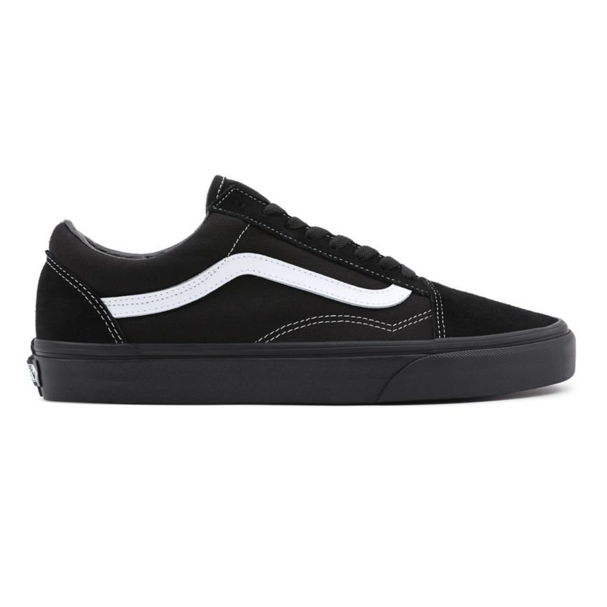 Vans Semsket Skinn Canvas Old Skool Sko Čierne | VN827S4WE27