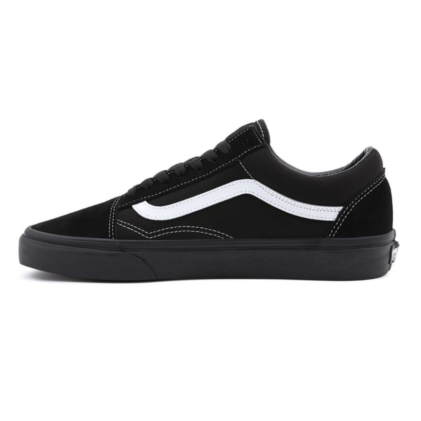 Vans Semsket Skinn Canvas Old Skool Sko Čierne | VN827S4WE27