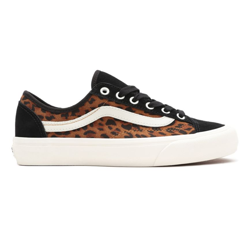 Vans Semsket Skinn Leopard Stil 36 Decon SF Sko Čierne | VN838L9BZ82