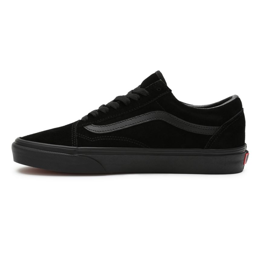 Vans Semsket Skinn Old Skool Sko Čierne | VN495T0KJ43