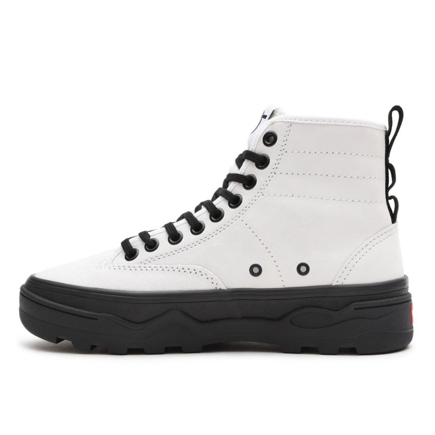 Vans Semsket Skinn Sentry WC Sko Biele | VN192R4GW35
