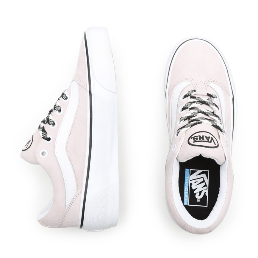 Vans Semsket Skinn Shape NI Sko Ruzove | VN426I4IA41
