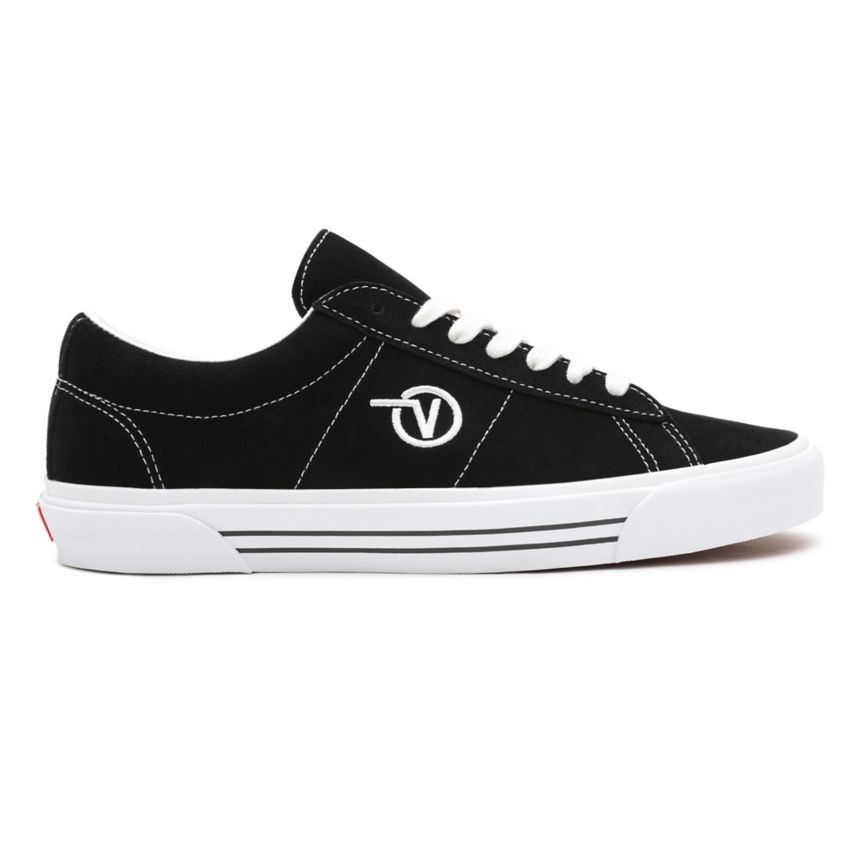 Vans Semsket Skinn Sid Sko Čierne | VN153I2UR03