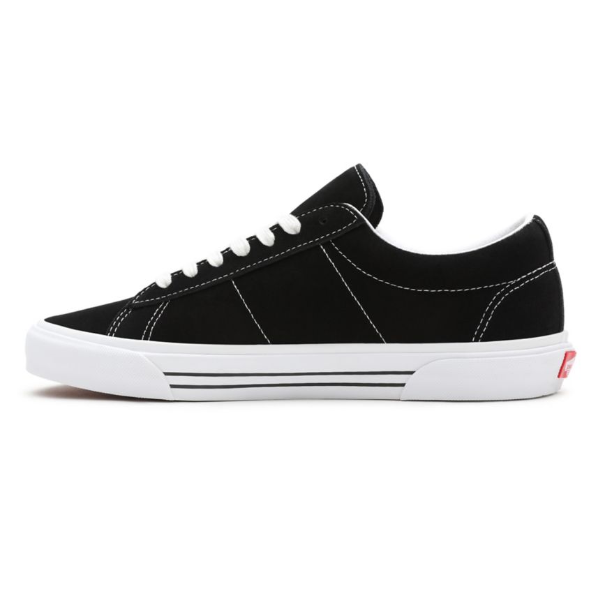 Vans Semsket Skinn Sid Sko Čierne | VN153I2UR03
