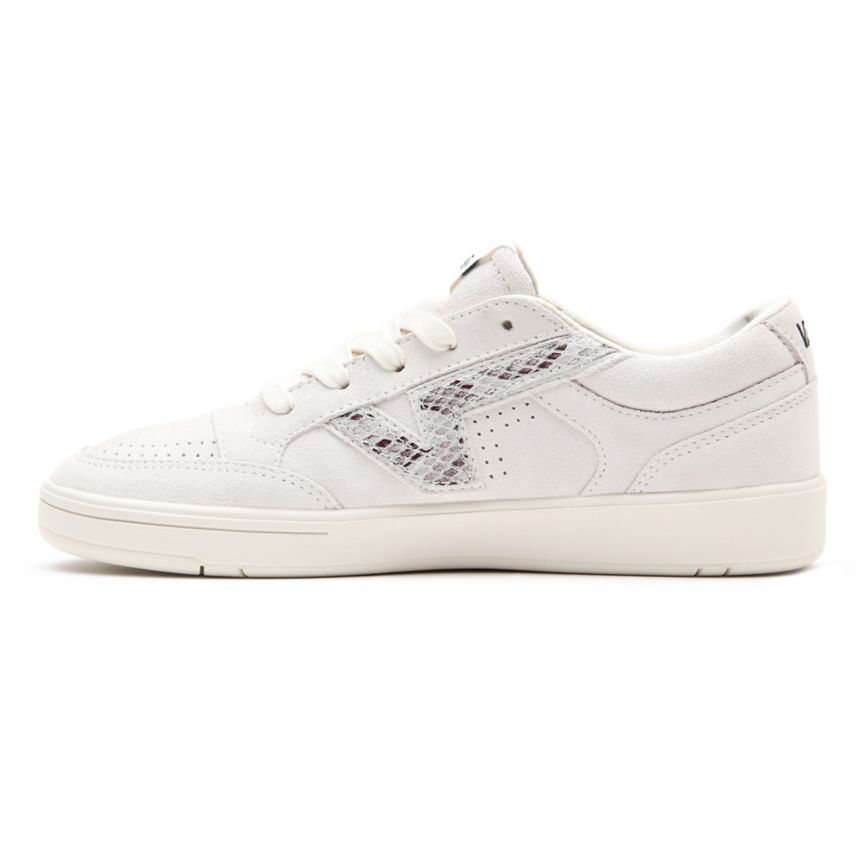 Vans Semsket Skinn Snake Lowland CC Sko Biele | VN326V6NV46