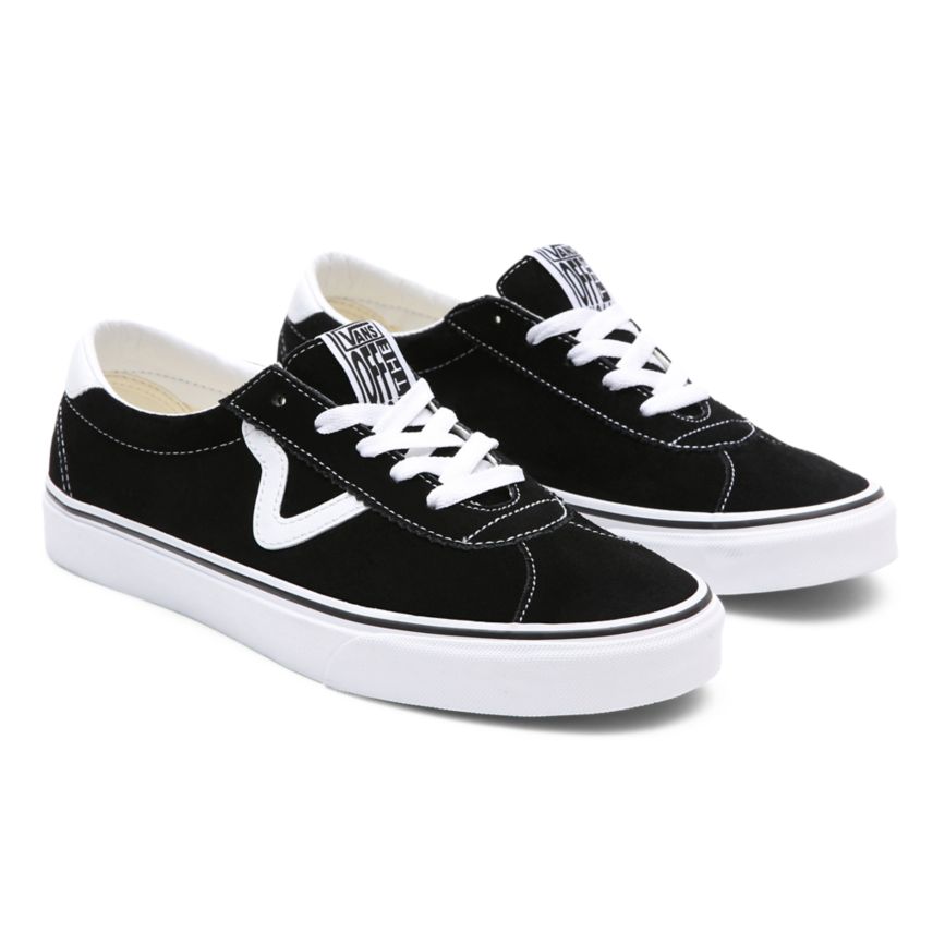 Vans Semsket Skinn Sports Sko Čierne | VN996A7XZ20