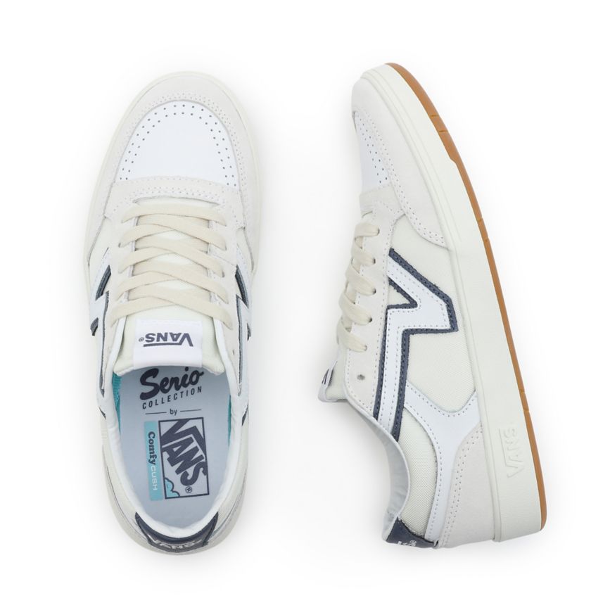 Vans Serio Kolleksjoner Lowland CC Sko Biele | VN932F6DL74