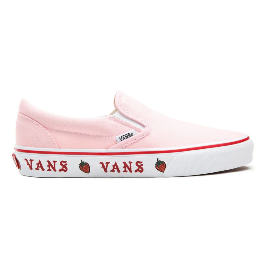 Vans Sidewall Print Classic Slip-On Sko Ruzove | VN951S1SL18