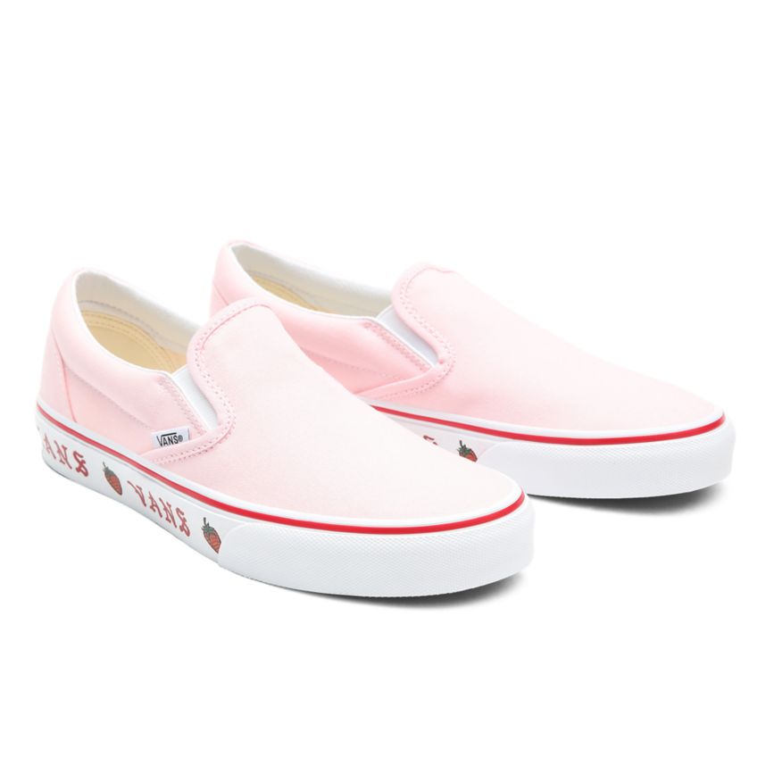 Vans Sidewall Print Classic Slip-On Sko Ruzove | VN951S1SL18