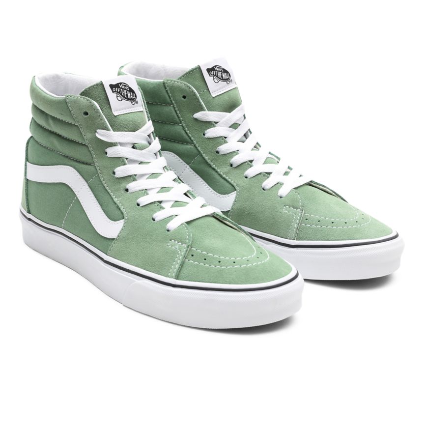 Vans Sk8-Hi Sko Zelene | VN260F8CG77
