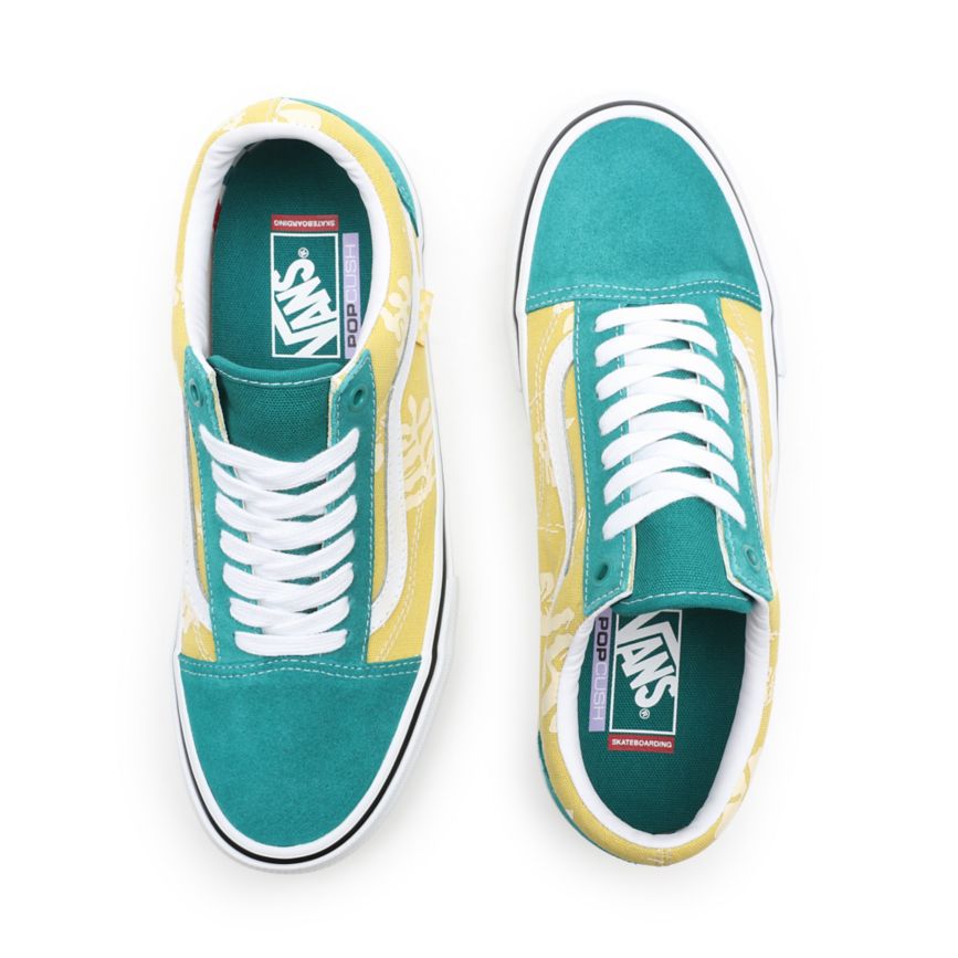 Vans Skate Aloha Old Skool Sko Tyrkysové | VN571I8ES98