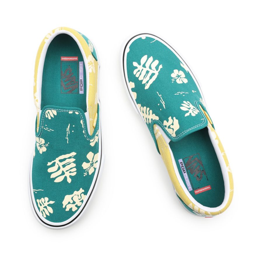 Vans Skate Aloha Slip-On Sko Tyrkysové | VN630G4HY47