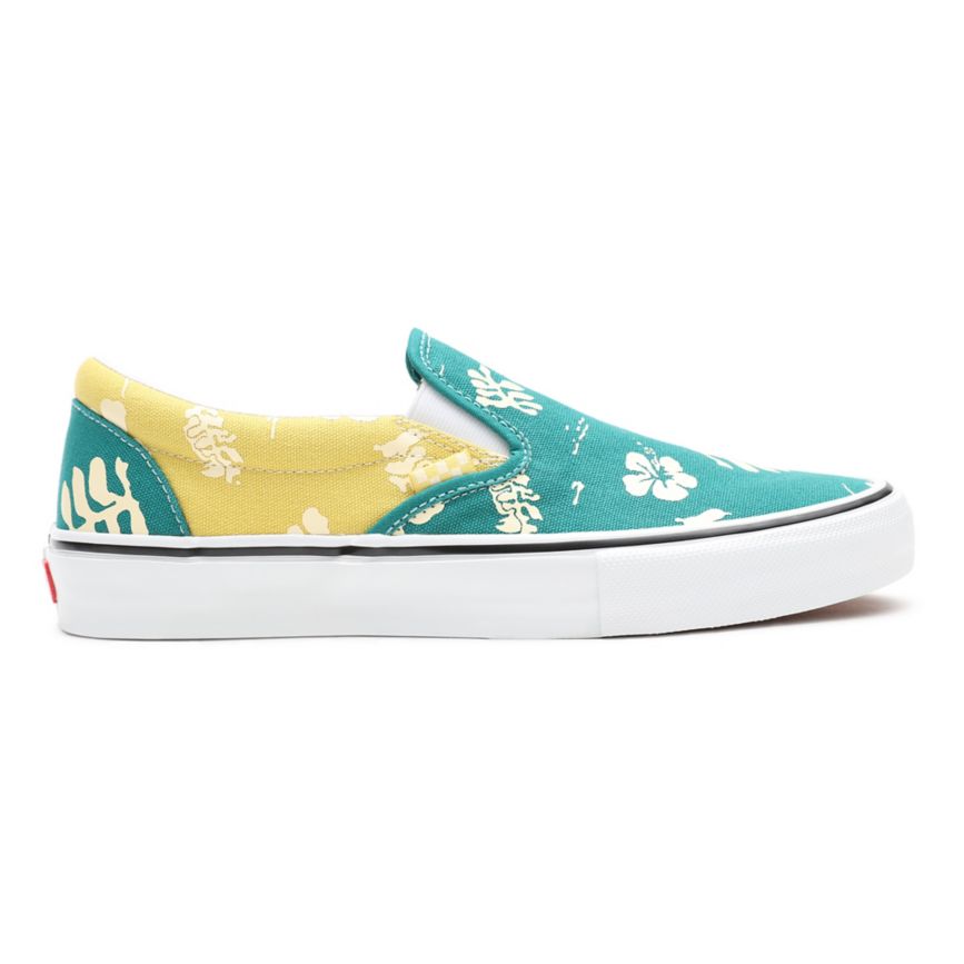 Vans Skate Aloha Slip-On Sko Zlate | VN957R5NZ40