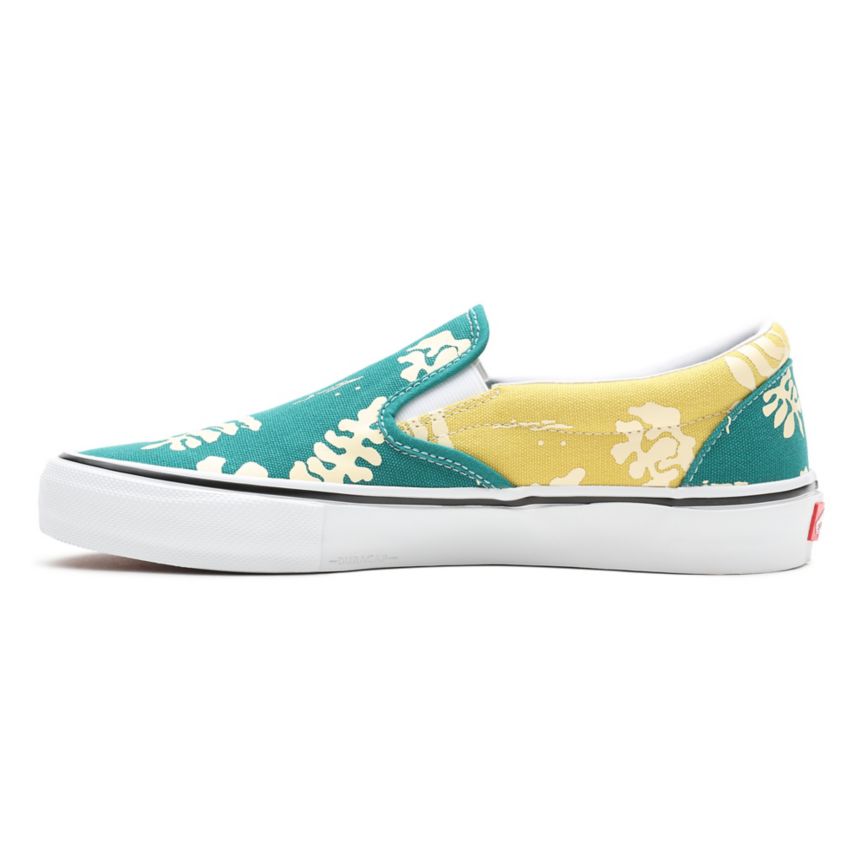 Vans Skate Aloha Slip-On Sko Zlate | VN957R5NZ40