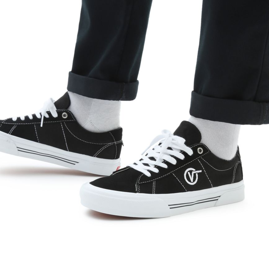 Vans Skate Sid Sko Čierne | VN496C3OJ82