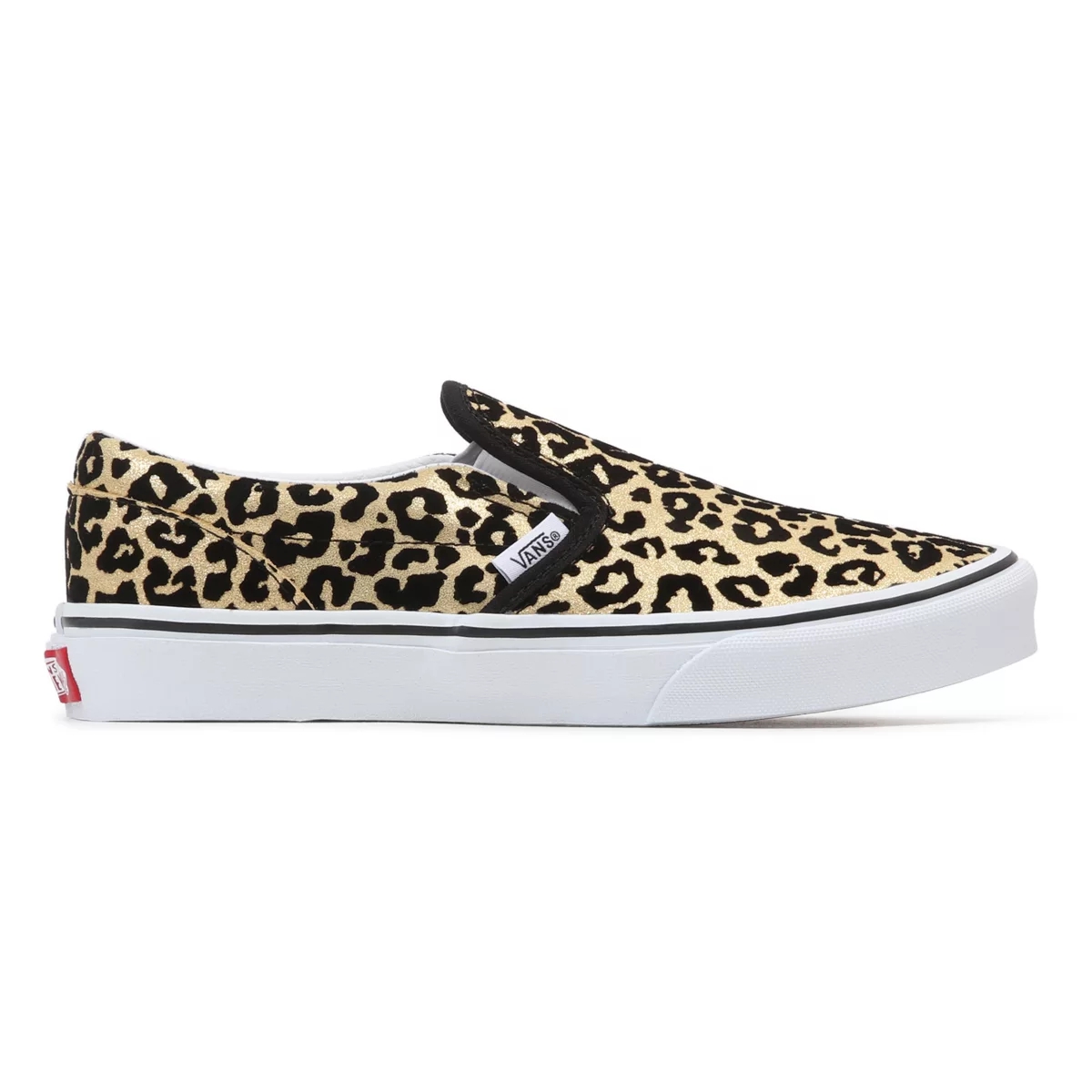 Vans Slip On Flocked Leopard Sko Leopardie | VN930T9BV79