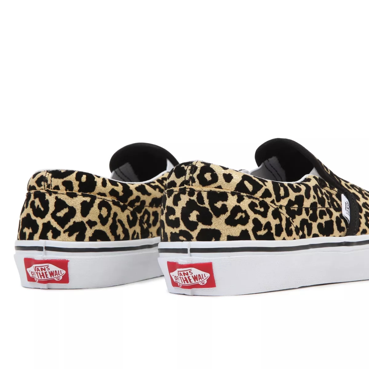 Vans Slip On Flocked Leopard Sko Leopardie | VN930T9BV79