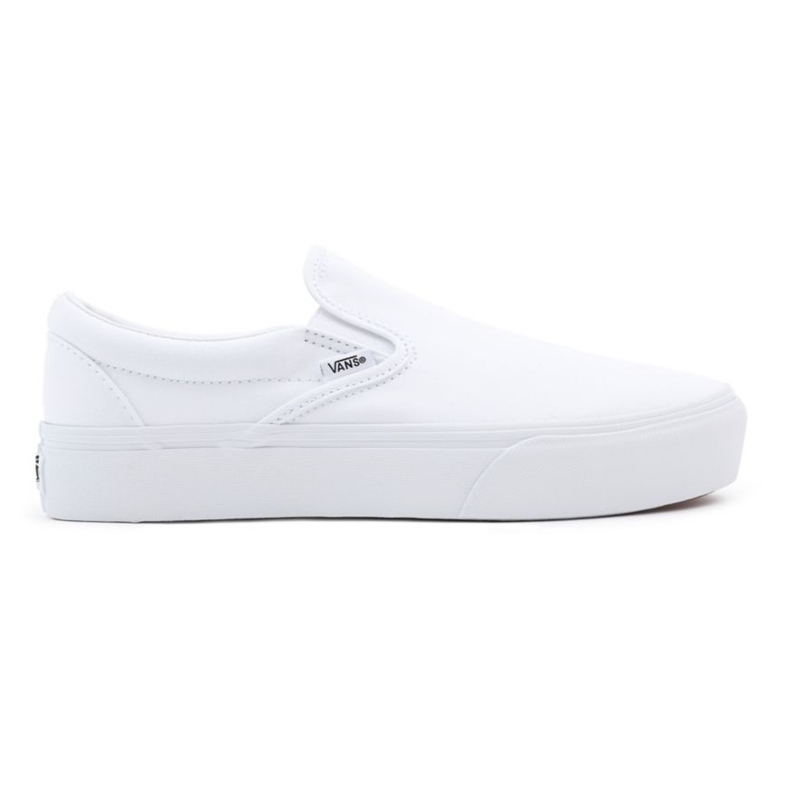 Vans Slip-On Platform Sko Biele | VN214J5PP25