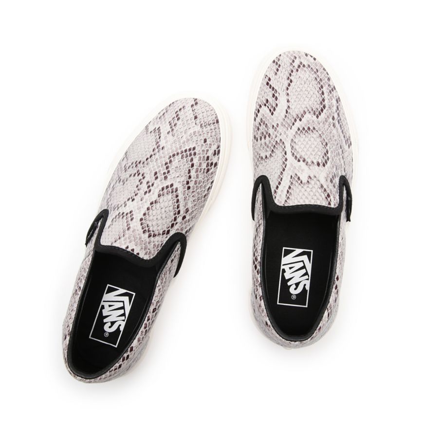 Vans Snake Classic Slip-On Sko Čierne | VN214K6GZ44