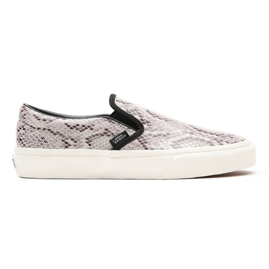Vans Snake Classic Slip-On Sko Čierne | VN214K6GZ44