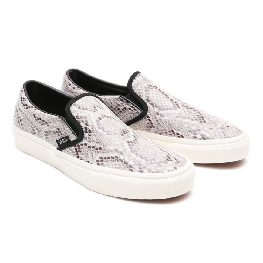 Vans Snake Classic Slip-On Sko Čierne | VN214K6GZ44